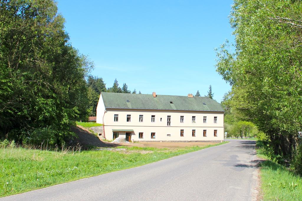 Penzion Stary Pivovar Křtiny Exteriör bild